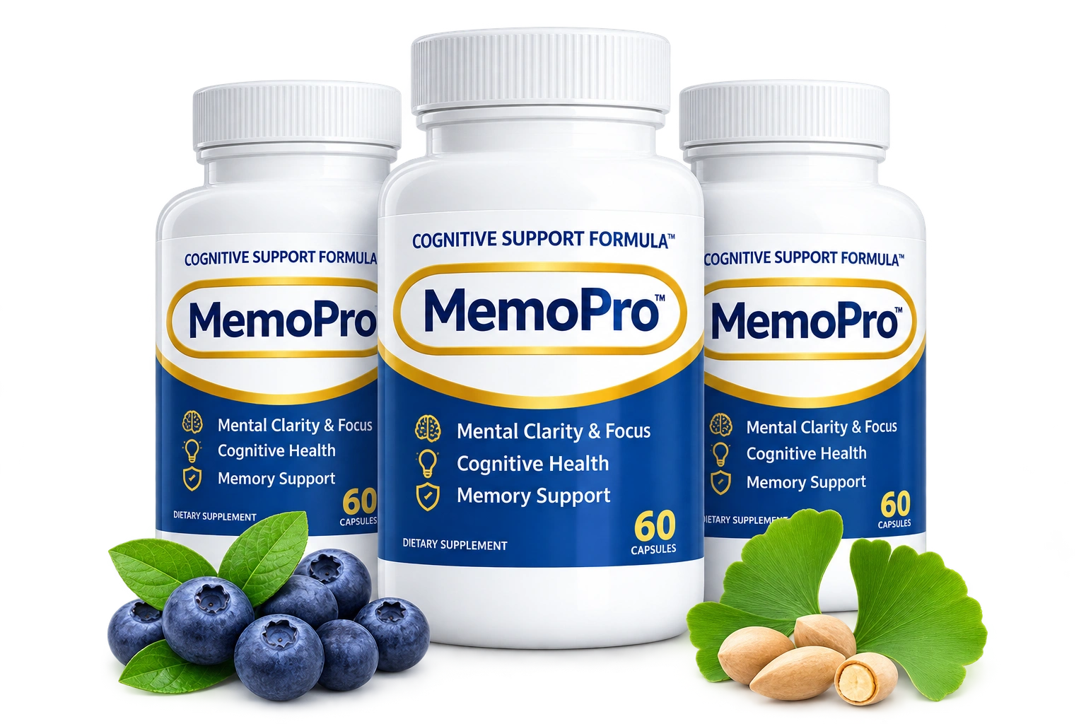 MemoPro Daily Cognitive Wellness Supplement